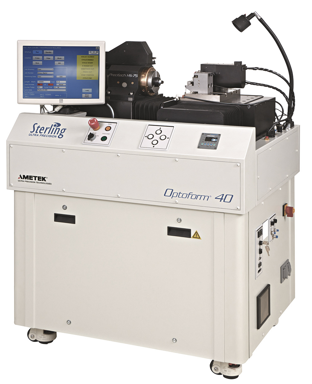 optoform 40 ophthalmic lathe